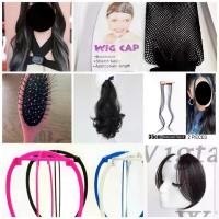 ราคา ขายยกเซ็ท วิกผม ผมปลอม วิกปลอม ปอยผมปลอม ปอยเปีย หน้าม้าปลอม (มือสอง) ขายร้อน (1731968532070958651)