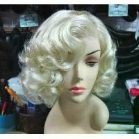 ราคา วิกผม Marilyn Monroe, วิกผมหยิกสั้นสีบลอนด์, วิกผมคอสเพลย์ Marilyn Monroe, สีบลอนด์, WC34 (1732116502501164271)