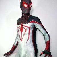 ราคา ชุดคอสเพลย์ Miles Morales Spider, ธีมฮาโลวีน, Peter Parker, ชุดซูเปอร์ฮีโร่, บอดี้สูทเต็มตัว, จั๊มสูท Zentai, ชุดจั๊มสูทที่สอง (1732031619378218683)