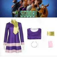 ราคา ชุดคอสเพลย์, Scooby doo, สำหรับผู้หญิง, ทำจากผ้าโพลีเอสเตอร์, ชุดตัวการ์ตูน (1732121521788650958)