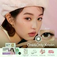 ราคา Hapa Kristin คอนแทคเลนส์ รายเดือน รุ่น One&Only Kristin สี Brown (2pcs/box) มีค่าสายตา Contact Lens (1731696859396540765)