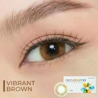 ราคา คอนแทคเลนส์ Vibrant Brown (Neo Cosmo) สีน้ำตาลอ่อน สายฝอ ลุคฝรั่ง ตาหวาน มีส่งด่วนใน กทม. (1732427569847829618)