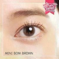 ราคา mini Bom Brown มินิ สีน้ำตาล น้ำตาล โทนสุภาพ Kitty Kawaii เลนส์พรีเมี่ยม ค่าอมน้ำสูง Bigeyes คอนแทคเลนส์ ค่าสายตา -0.50 -9.50 (1729581019459914027)