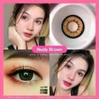 ราคา Wink คอนแทคเลนส์ ฝาดำ Nudy Brown ตาโตมาก ใช้งานได้ 1 เดือน (1731970791452542578)