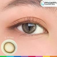 ราคา กล่องชมพู ตาหวาน O Brown คอนแทคเลนส์ สีน้ำตาล Maxim ค่าสายตา -0.75 ถึง -10.00 สายตาสั้น รายเดือน แฟชั่น mini มินิ lens (1729498836594166059)