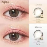 ราคา ** มีค่าสายตา (00~-10.00) คอนแทคเลนส์ พรีเมี่ยม รายเดือน ค่าอมน้ำ 60% # รุ่น Zooma ตาหวาน ตาโต | 14.5 มม. Maya lens (1729951895057107360)