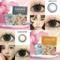 ราคา คอนแทคเลนส์สี cokoeye รายเดือนแบรนด์เกาหลีสีใหม่แอมเบอร์บราวน์แอมเบอร์เกรย์เลนส์สายตาปกติใส่สบายเปลี่ยนลุคดวงตาสวยธรรมชาติหนึ่งกล่องสองเลนส์พร้อมส่ง brown คอนแทคเลนส์ (1731985061467227984)