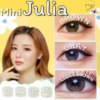 ราคา คอนแทคเลนส์ Mini Julia Brown/ Light Brown / Gray (Kitty Kawaii) ขนาดมินิ ขายดีมาก (1732462842631521300)
