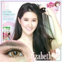 ราคา PrettyDoll คอนแทคเลนส์ รุ่น Elizabeth สี Brown & Gray สายตาปกติ เลนส์นิ่มใส่สบายตา พร้อมตลับ (1729794431656102458)
