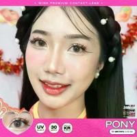 ราคา คอนแทคเลนส์ ขนาดมินิ Brown / Gray - Pony (Wink) (1731997842954356237)