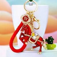 ราคา พวงกุญแจรถ, สไตล์ประณีต, การออกแบบที่สร้างสรรค์, จี้กุญแจรถม้านักษัตรจีน Rhinestone, จี้หูกระเป๋าน่ารัก, พวงกุญแจ, โชคลาภ ถัง ฮีเลียม สูบ ลูกโป่ง แว่นตา เท่ๆ มี ไฟ gift bo (1732299026208557529)