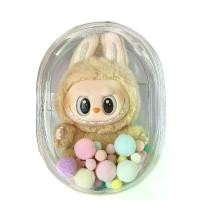 ราคา ฝาครอบป้องกันปาร์ตี้นั่ง Labubu, วัสดุไวนิล, สีมาการูน, แพ็คเด็ก, ตุ๊กตาผ้าฝ้าย 15 ซม., กระเป๋าเป้ลายการ์ตูน, กันฝุ่น ลูกโป่ง ถุง ใส่ ถุง ใส่ ถุง ใส่ (1731661388083661736)