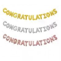 ราคา ลูกโป่ง Congratulations ลูกโป่งจบปริญญา ลูกโป่งแสดงยินดี ลูกโป่งอักษรรับปริญญา (1729583760326887451)