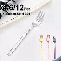 ราคา ชุดส้อมกาแฟและชา สีดำ สแตนเลส 304 มีให้เลือก 4/6/12 ชิ้น เหมาะสำหรับไอศกรีม เค้ก และผลไม้ ช้อนส้อมตัดทองกระจก ช้อนส้อมบาง (1732401606342444604)