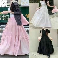 ราคา เค้ก, Puhhapiey, กระโปรงสีขาว, ผู้หญิงใหญ่ส่าย, กระโปรงพลีทยาวปานกลาง (1731292009689810262)