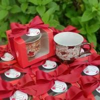 ราคา แก้วชาบางแก้ว, กล่องสีแดง, ของที่ระลึก, พร้อมป้ายชื่อฟรี, เหมาะสำหรับเกษียณอายุและพิธีแต่งตั้ง, กระจายของที่ระลึก แก้วชา แก้วเบญจรงค์ (1732480293299127316)