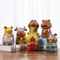 ราคา กระปุกออมสินเซรามิก ธนาคารเงิน ธนาคารเหรียญสำหรับเด็ก สามารถเก็บและเรียกคืน ของที่ระลึก ของตกแต่งบ้าน เครื่องประดับขนาดเล็ก (1731320212206290434)