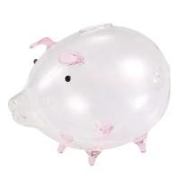 ราคา กระปุกออมสิน หมู ดีไซน์น่ารัก แก้วใส ของที่ระลึก เหมาะสำหรับวันเกิดและเด็ก สีชมพู (1730117752853924481)