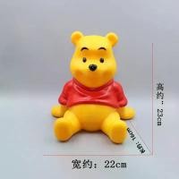 ราคา กระปุกออมสิน Winnie the Pooh ดีไซน์น่ารัก ตุ๊กตาวัสดุไวนิล หมี Pooh ของขวัญตกแต่ง ปี 2025 กระปุกออมสิน ธนาคารออมสิน เสินเจิ้น จิ๋ว ตู้ ฝาก เหรียญ อัตโนมัติ กระปุกออมสิน อะคริลิค ใส (173128240185956896