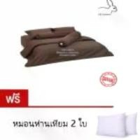 ราคา chronicshoprich ใช้งานได้ CB Cotton ชุดผ้าปูที่นอน 1000เส้น เกรดโรงแรม 5 ดาว กันไรฝุ่น ขนาด 6 ฟุต ยกเซ็ท 8 ชิ้น พร้อมผ้ารองกันเปื้อนกันน้ำซึม คละสี ( สีตามรูป ) พร้อมแถมฟรี หมอนห่านเทียม 2ใบ รวม ทั้งห