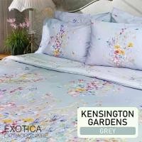 ราคา [COD] [พร้อมส่ง] [จัดส่งทันที] EXOTICA ปลอกผ้านวมถอดซักได้ / ผ้านวมเย็บติด ลาย Kensington Gardens grey ขนาด 100"x 90" (สำหรับเตียง 6 ฟุต หรือ 5 ฟุต) / ขนาด 70"x 90" (สำหรับเตียง 3.5 ฟุต) (173216875153