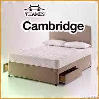 ราคา cmoefyqghbshop Thames [10นิ้ว] ที่นอนสปริงเสริมยางพารา รุ่น Cambridge หุ้ม pure cotton เกรดพรีเมี่ยม คุ้มค่า ที่นิยมมากที่สุด ท๊อปเปอร์ 5 ฟุต ครบเซ็ต หนา ๆ เกรดเอ ผ้า คลุม กันหนาว (1730701737792997521