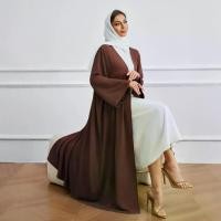 ราคา ชุดเดรสคาร์ดิแกนผูกโบว์แขนยาวหรูหราสำหรับแฟชั่นมุสลิมตะวันออกกลาง Abaya, มาใหม่ในปี 2025, ในสต็อก mini dress อิสลาม ชุด มาดาม ดูไบ ชุดเดรส น่ารัก มินิมอล อิสลาม เสื้อแฟชั่น ผู้หญิงอิสลาม ครอป ชบา (173