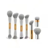 ราคา ชุดแปรงแต่งหน้า, MAANGE, 7 ชิ้น, อลูมิเนียมทั้งหมด, เหมาะสำหรับบลัชออน, รองพื้น, แป้ง, คอนทัวร์, ปั้น, และไฮไลท์, ขนแปรงนุ่มและนุ่ม, พกพาสะดวก, เหมาะสำหรับการเดินทาง, ของขวัญสำหรับผู้หญิงและเด็กผู้หญิ