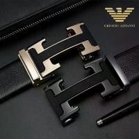 ราคา เข็มขัด Difan Armani สำหรับผู้ชาย หัวเข็มขัดหนังอัตโนมัติ เข็มขัดกางเกง สไตล์เยาวชน อเนกประสงค์ ทำจากหนังวัวแท้ หัวเข็มขัด H เข็มขัดผู้ชาย อินเทรนด์ เข็มขัด Divan Armani ทำจากหนัง อัตโนมัติ (173027232
