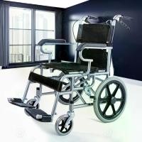 ราคา เก้าอี้รถเข็น รับน้ำหนัก130KG รถเข็นผู้ป่วย รถเข็นผู้สูงอายุ เก้าอี้รถเข็น วีลแชร์ Wheelchairwheelchair รถเข็นผู้ป่วย วีลแชร์ พับได้ น้ำหนักเบา กะทัดรัด ล้อ 24 นิ้ว มีเบรค หน้า,หลัง 4 จุด 24 inch whee