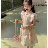 ราคา ชุดเดรสดอกไม้ลูกปัดฤดูร้อน, แฮนด์เมด, ชุดเจ้าหญิงปักคริสตัล, ชุดทางการ, ชีฟองสีชมพู, สำหรับเด็กวัยหัดเดิน, เด็กผู้หญิงอายุ 1-5 ปี, ปี 2025 ชุด นอน เด็ก ผู้หญิง เสื้อ ผ้า แฟชั่น เสื้อผ้า สําหรับ นอนเด็