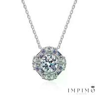 ราคา (Total1.62CT / Center Round 1 CT / All Mos) สร้อยพร้อมจี้เพชรโมซาไนต์แท้ล้วน จาก Impimo น้ำหนักรวม 1.62 กะรัต เม็ดยอดโมซาไนต์แท้ทรงกลม ขนาด 1 กะรัตล้อมด้วยเพชรโมซาไนต์ทรงกลมและบาร์แก็ตต์อีก 0.62 กะรัต