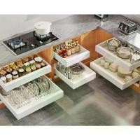 ราคา ที่เก็บของในตู้แบบดึงออกได้, ขยายได้, ความลึก 21 นิ้ว, พร้อมแผ่นรองยก, เหมาะสำหรับตู้ที่มีกรอบ, 6 แพ็ค (1731292898927608968)