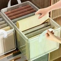 ราคา กล่องเก็บของ โปร่งใส เหมาะสำหรับห้องนั่งเล่น เสื้อผ้า และห้องนอน พับได้ อเนกประสงค์ กันฝุ่น เหมาะสำหรับโต๊ะ (1731817414243617693)