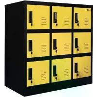 ราคา ล็อกเกอร์เด็ก วัสดุโลหะ สำหรับเด็กหญิงและเด็กชาย ตู้เก็บของในห้องนั่งเล่น เหมาะสำหรับเสื้อผ้า ที่เก็บกระเป๋า ที่เก็บของเล่น และที่เก็บหนังสือ (1731386286871645092)