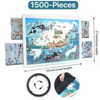ราคา กระดานปริศนาพลาสติกหมุนได้, playboda, 1000-1500 ชิ้น, มีลิ้นชักและฝาปิด, โต๊ะจิ๊กซอว์จิ๊กซอว์แบบพกพา, สำหรับผู้ใหญ่, กระดานไขปริศนาหมุนโซฟาเบด, การออกแบบสิทธิบัตร, กระดานปริศนา (1731981739263691211)