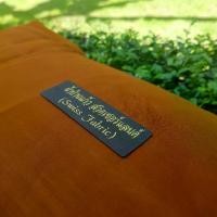 ราคา COD ผ้าไตรครอง 9ขันธ์ สังฆาฏิ2ชั้น ผ้าป่านแก้วสวิต สีแก่นบวร ถูกพระวินัย(ไม่ล้มตะเข็บ) (1732233608741489535)