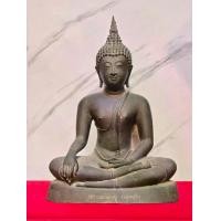 ราคา พระบูชาสุโขทัย ปางมารวิชัย หน้าตัก9นิ้ว หลวงพ่อเณร ปลุกเศก (1732192904279132189)