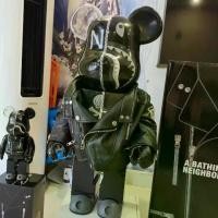 ราคา แหวนร่วม Bape, Bearbrick หมีรุนแรง, หมีฉลามรุนแรง, ชุบด้วยไฟฟ้า, 400%, ตกแต่งห้องโถงนิทรรศการ, ตกแต่งสุทธิ (1729990835416501025)