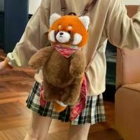 ราคา ตุ๊กตาหมีแพนด้าสีแดง Duocai ของแท้ ขนาดใหญ่ เหมาะสำหรับการเดินทางทุกวัน ของขวัญวันเกิด กระเป๋าเป้สะพายหลัง ความจุมาก (1731329078018279120)