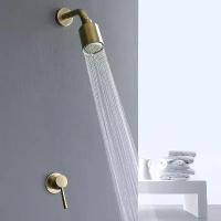 ราคา หัวฝักบัวทองแดง ชุดฝักบัว ห้องอาบน้ำในโรงแรม สไตล์นอร์ดิก B&B ฝักบัวติดผนังแบบซ่อน Al 2003 (1729675880306346785)