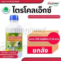 ราคา [COD] (ยกลัง) เอ็กซตร้า ไตรโคลเอ็กซ 250 มิลลิลิตร X24 กำจัดตอไม้ ตอไผ่ ตอยาง วัชพืช วัชพืชใบแคบ ใบกว้าง ตอ ตอไม้ ต้นไม้ วัชพืชใบกว้าง ตอกระถิน เอ็กซตร้า (1732170680827611452)