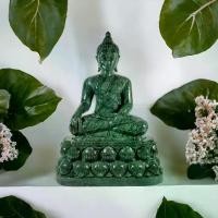 ราคา พระพุทธรูป พระแกะสลัก เชียงแสนสิงห์1 หินเขียวอินเดีย หน้าตัก 7 นิ้ว สูงรวมฐาน 14 นิ้ว 2 ชิ้น แยกฐาน นํ้าหนัก 10 กิโลกลัม (1730034389100300319)