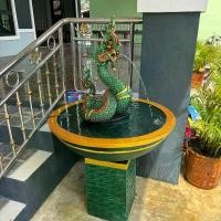 ราคา รูปปั้นพญานาคสีเขียวนองต์พร้อมอ่าง พ่นน้ำได้ เสริมทรัพย์ เสริมบารมี พระพุทธรูป (1730394355074304337)