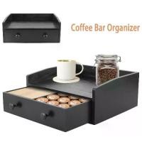 ราคา ชั้นวางกาแฟไม้ ออแกไนเซอร์สำหรับเคาน์เตอร์และบาร์กาแฟ พร้อมลิ้นชัก ความจุมาก สไตล์วินเทจ เหมาะสำหรับโฮมออฟฟิศ ออแกไนเซอร์กาแฟ (1731459045054383240)