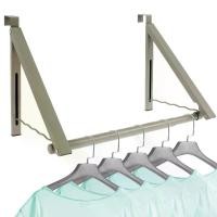 ราคา ชั้นวางผ้าพับได้ เหล็กเหนือประตู ที่แขวนเสื้อผ้า ประหยัดพื้นที่ เหมาะสำหรับห้องนอน ห้องน้ำ ห้องซักรีด พับได้ (1732326235486783624)