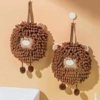 ราคา ลูกบอลเช็ดมือแห้งเร็ว วัสดุ Chenille เหมาะสำหรับแขวนห้องครัวและห้องน้ำ ผ้าเช็ดมือเด็กน่ารัก (1732254177546701581)