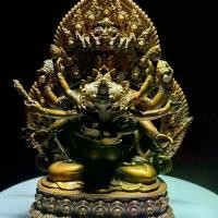 ราคา รูปปั้นโลหะผสมทองแดงสีแดง รูปปั้นโลหะผสมทองแดง 12 ซม. ป้องกันการทรมานทิเบต รูปปั้นในครัวเรือนและการตกแต่งห้องนั่งเล่น ทำจากทองแดงบริสุทธิ์ พร้อมการออกแบบเพชรหนา (1731747761126803488)