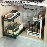 ราคา ออแกไนเซอร์เก็บของใต้อ่างล้างจาน, ห้องครัว, ห้องน้ำ, ตู้, ชั้นเก็บของลิ้นชัก, ที่เก็บช้อนส้อม, เหมาะสำหรับใต้อ่างล้างจาน, [COD] (1731150267135134699)