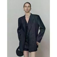 ราคา เสื้อเบลเซอร์ผู้หญิง, Guangzhou Thirteen Lines, UMA WHITE, วัสดุ Tencel และผ้าลินิน, แจ็คเก็ตยีนส์, คอลเลกชันฤดูใบไม้ผลิต้นใหม่, Stall 2025 (1732048164868950475)